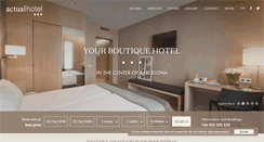 Desktop Screenshot of hotelactual.com